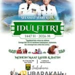 Selamat Idul fitri 1447 Hijriah